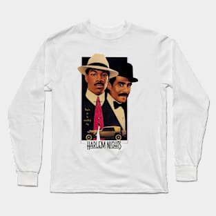 HARLEM NIGHT Vintage Design Long Sleeve T-Shirt